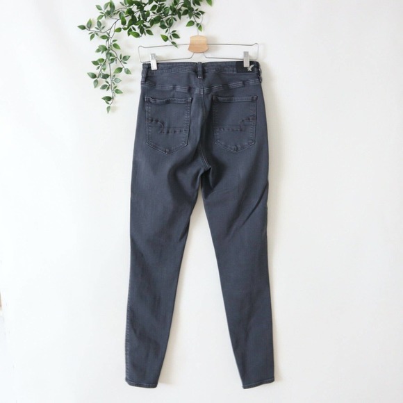 American Eagle Women's Super Super Stretch Super Hi Rise Jegging- 8 - Picture 3 of 5